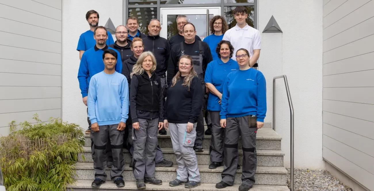 Teamfoto der Schädlingsbekämpfer von Der Puschmann in Hochdorf