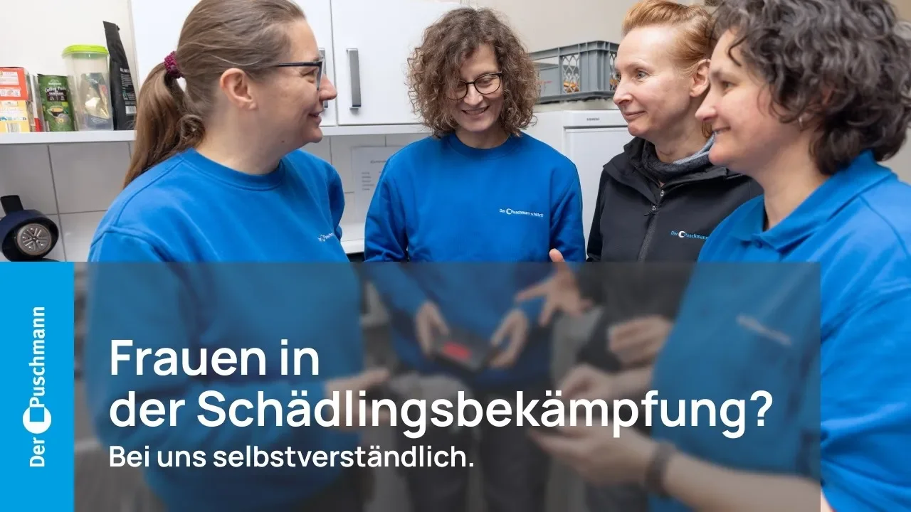  Schädlingsbekämpfung ist ein Männerberuf? Wir sehen das anders